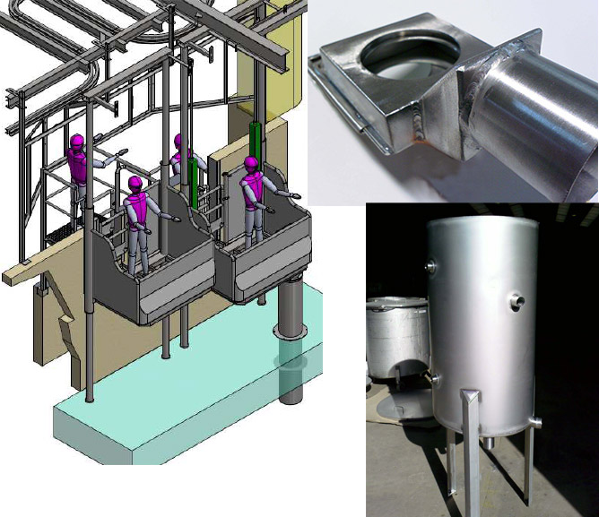 Conceptions de pièces inox sur-mesure en Bretagne